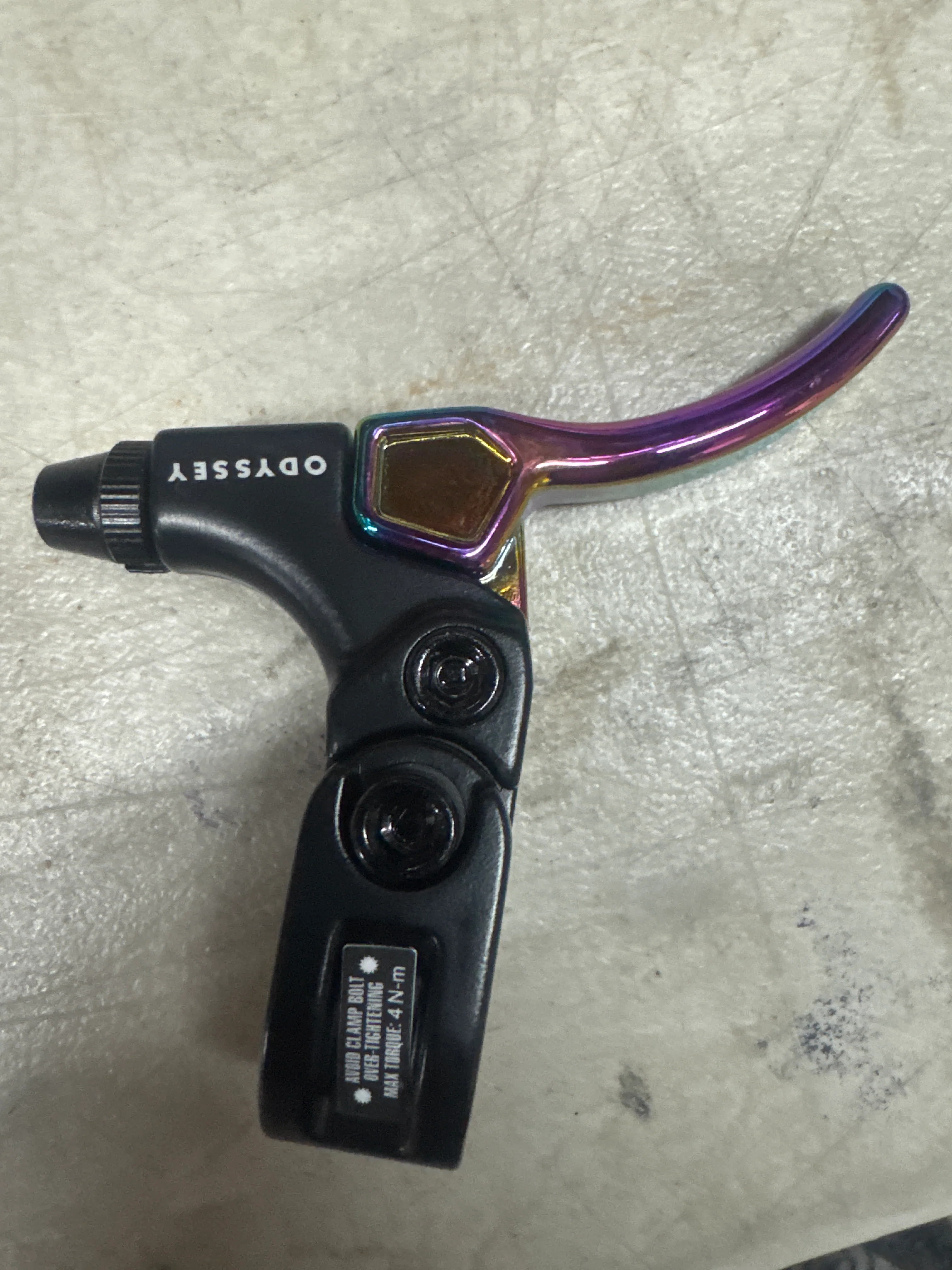 Odyssey Monolever Brake Lever Oil Slick - Image 3