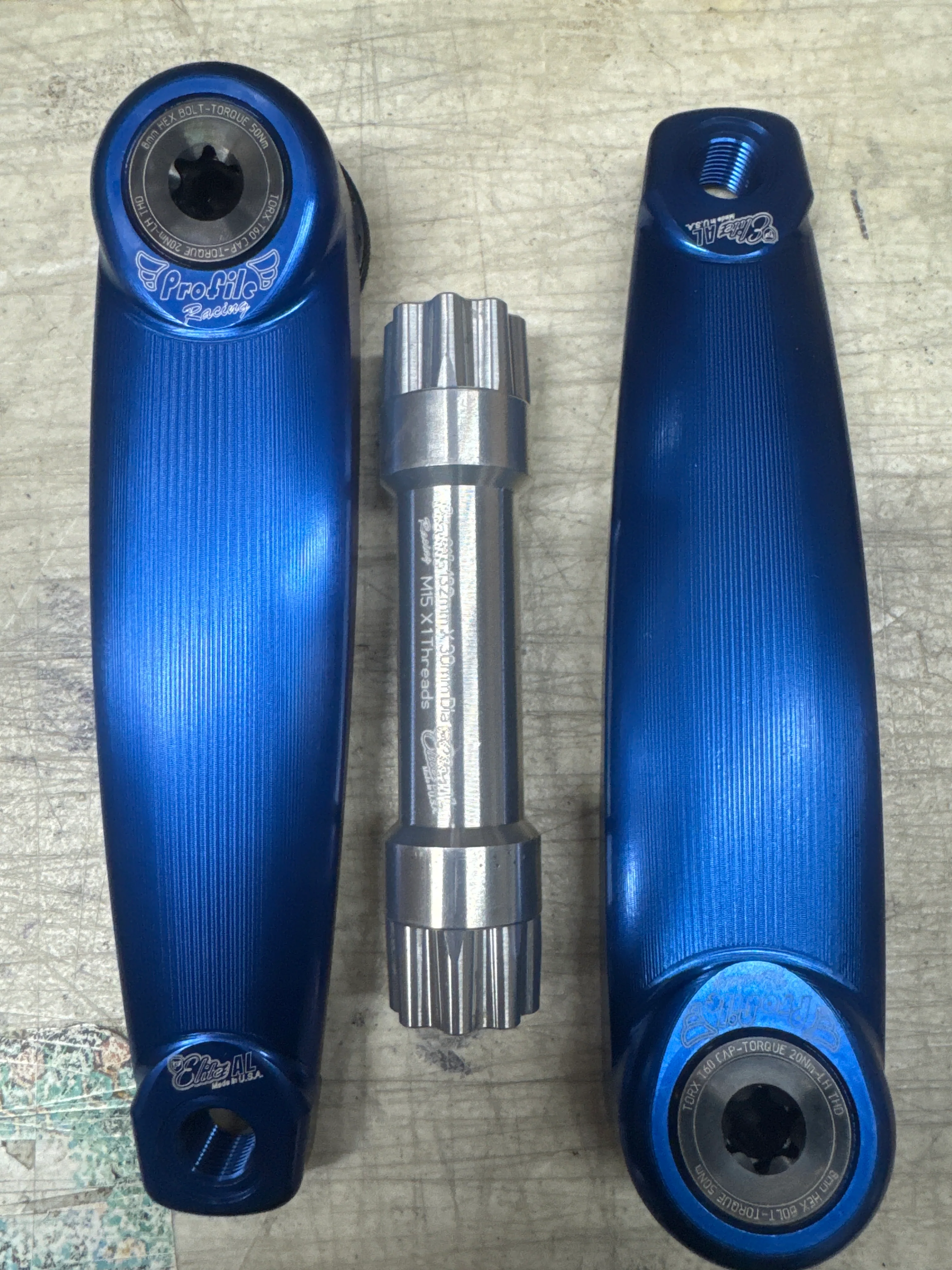 Profile Racing AL elite crank arm set - Image 5