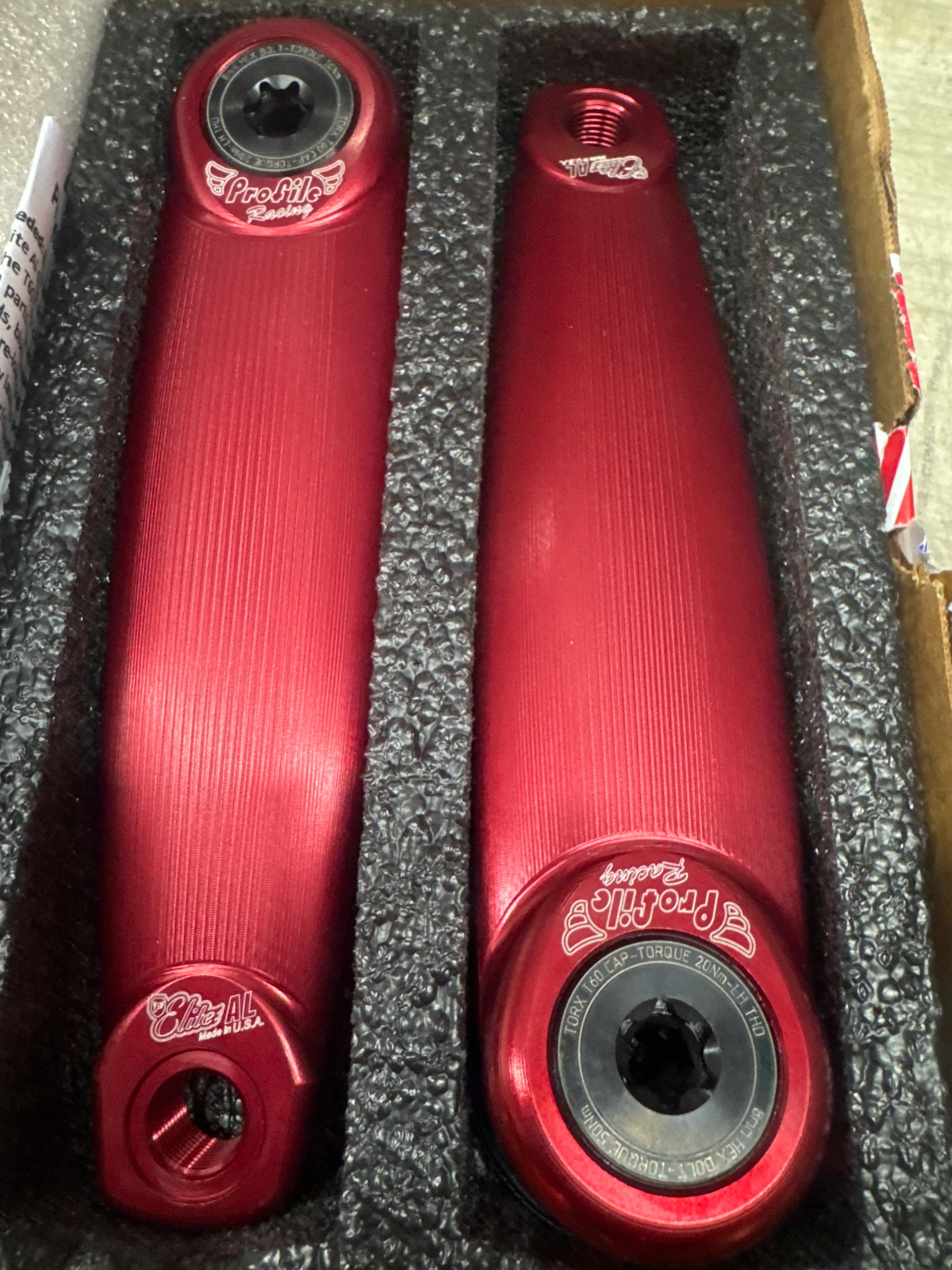 Profile Racing AL elite crank arm set - Image 8