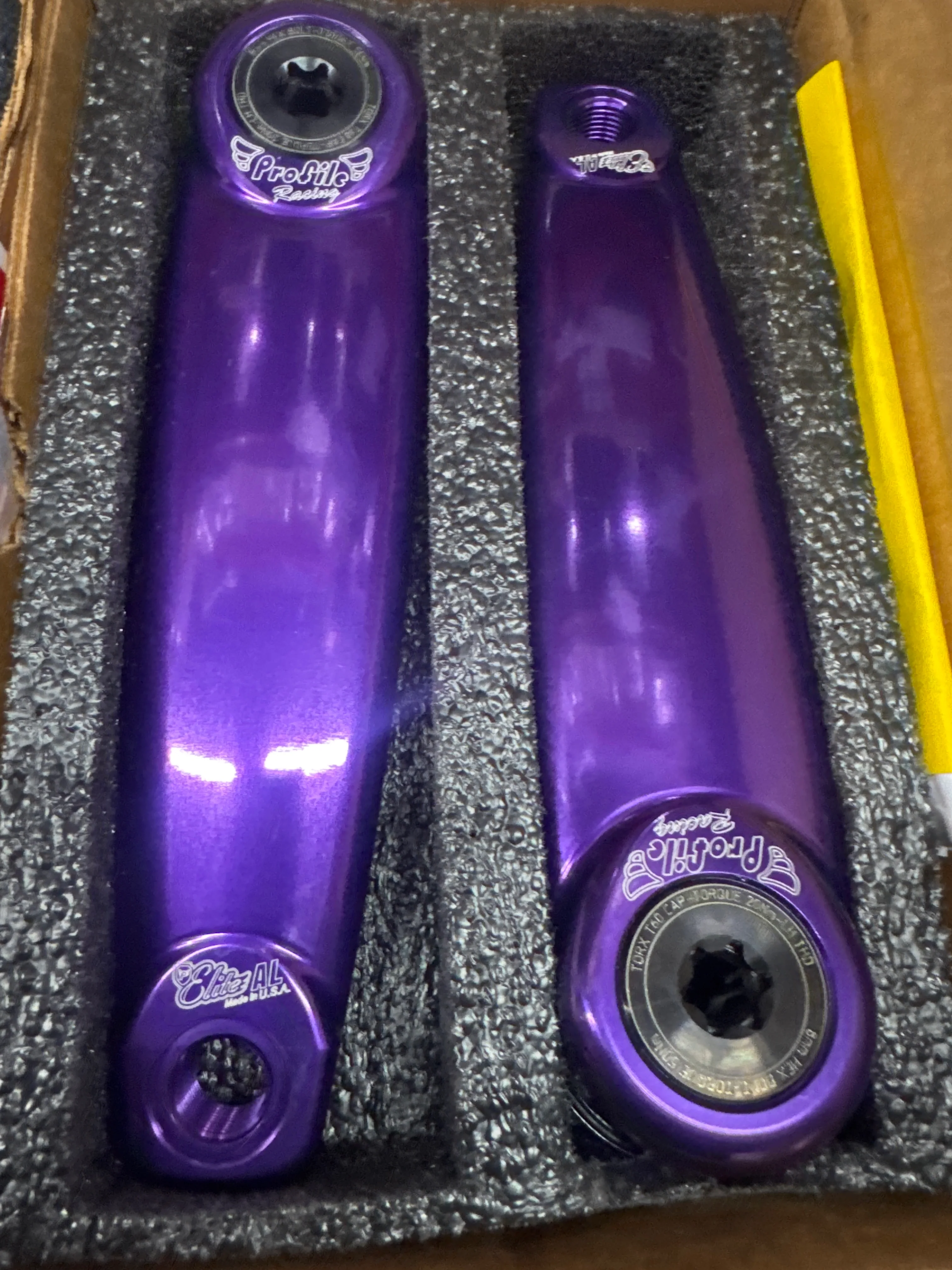 Profile Racing AL elite crank arm set - Image 9