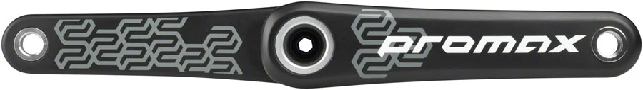 Promax CK-1 Carbon Crankset, 2-PC, Direct Mount SRAM 3-Bolt, 30mm Spindle, Black - Image 3
