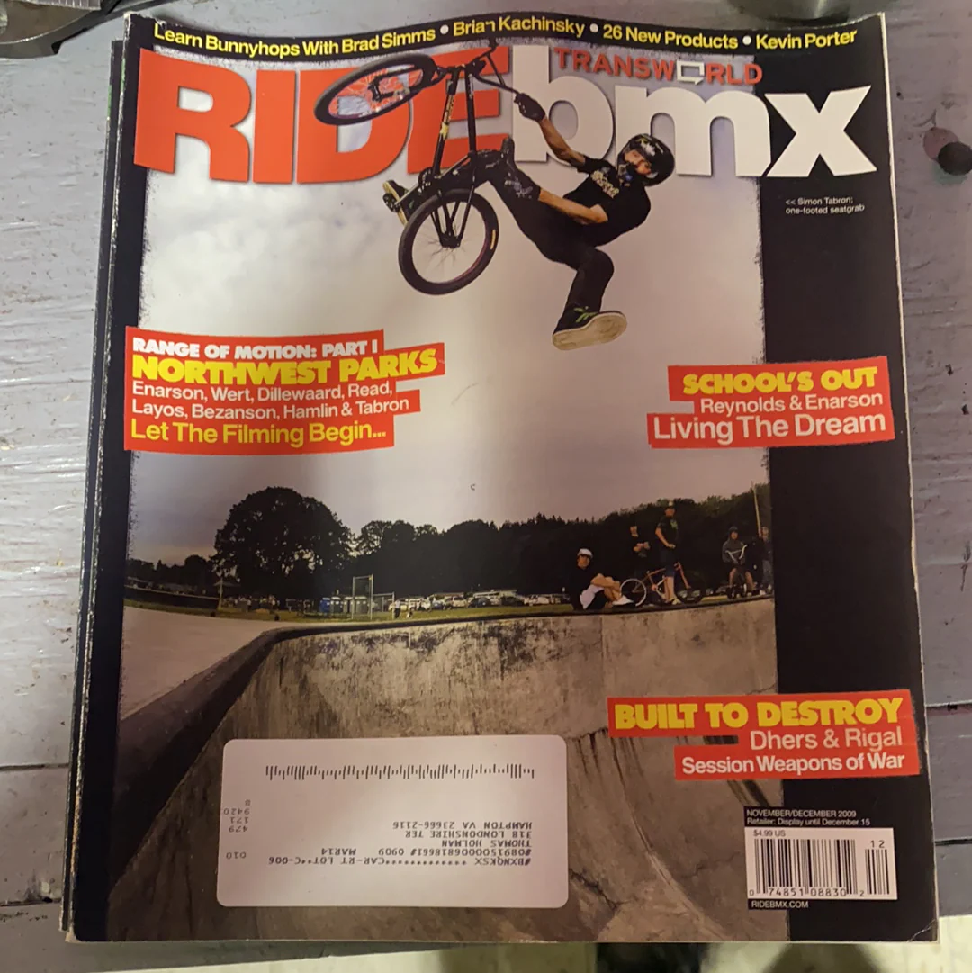 Ride BMX Magazine back issues 2009 - Image 10
