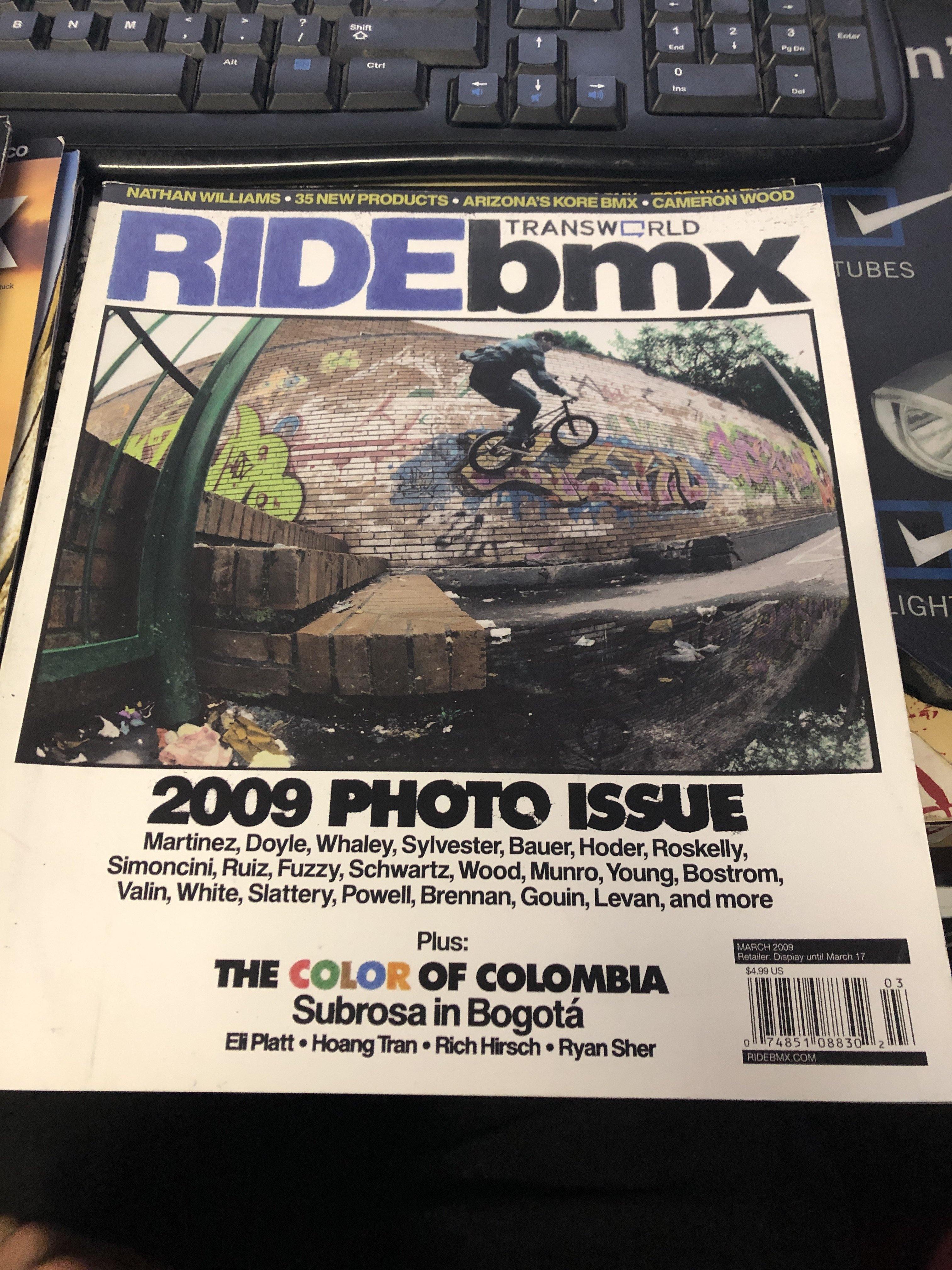 Ride BMX Magazine back issues 2009 - Image 3