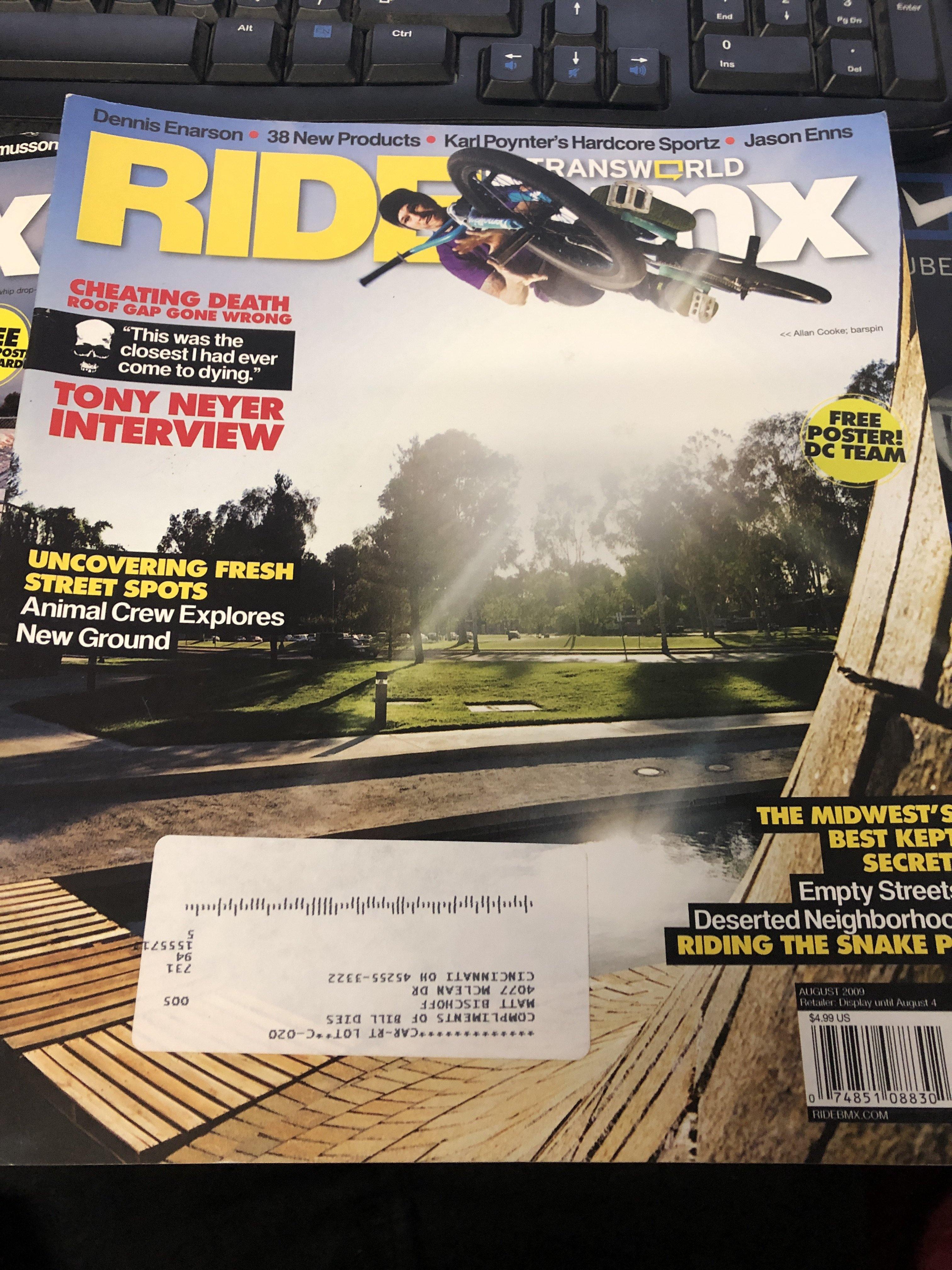 Ride BMX Magazine back issues 2009 - Image 4