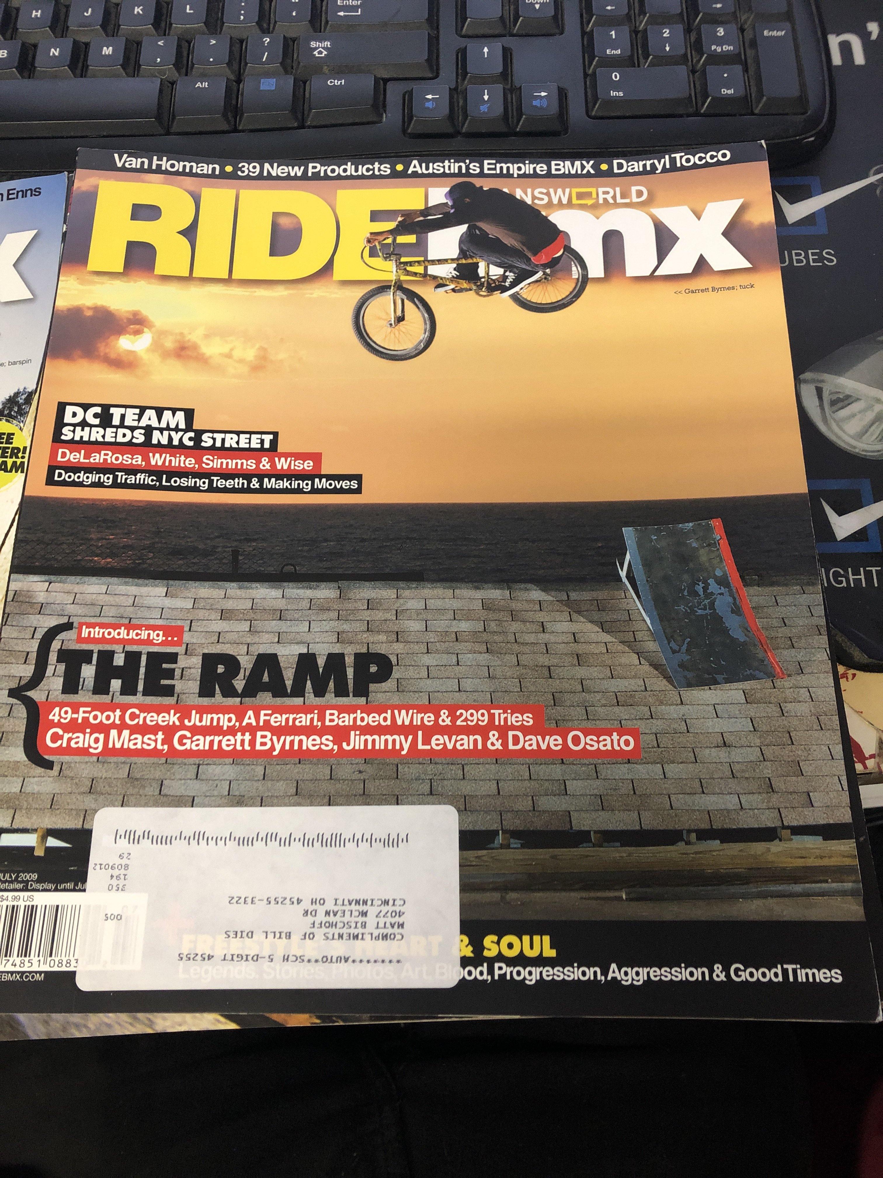 Ride BMX Magazine back issues 2009 - Image 5