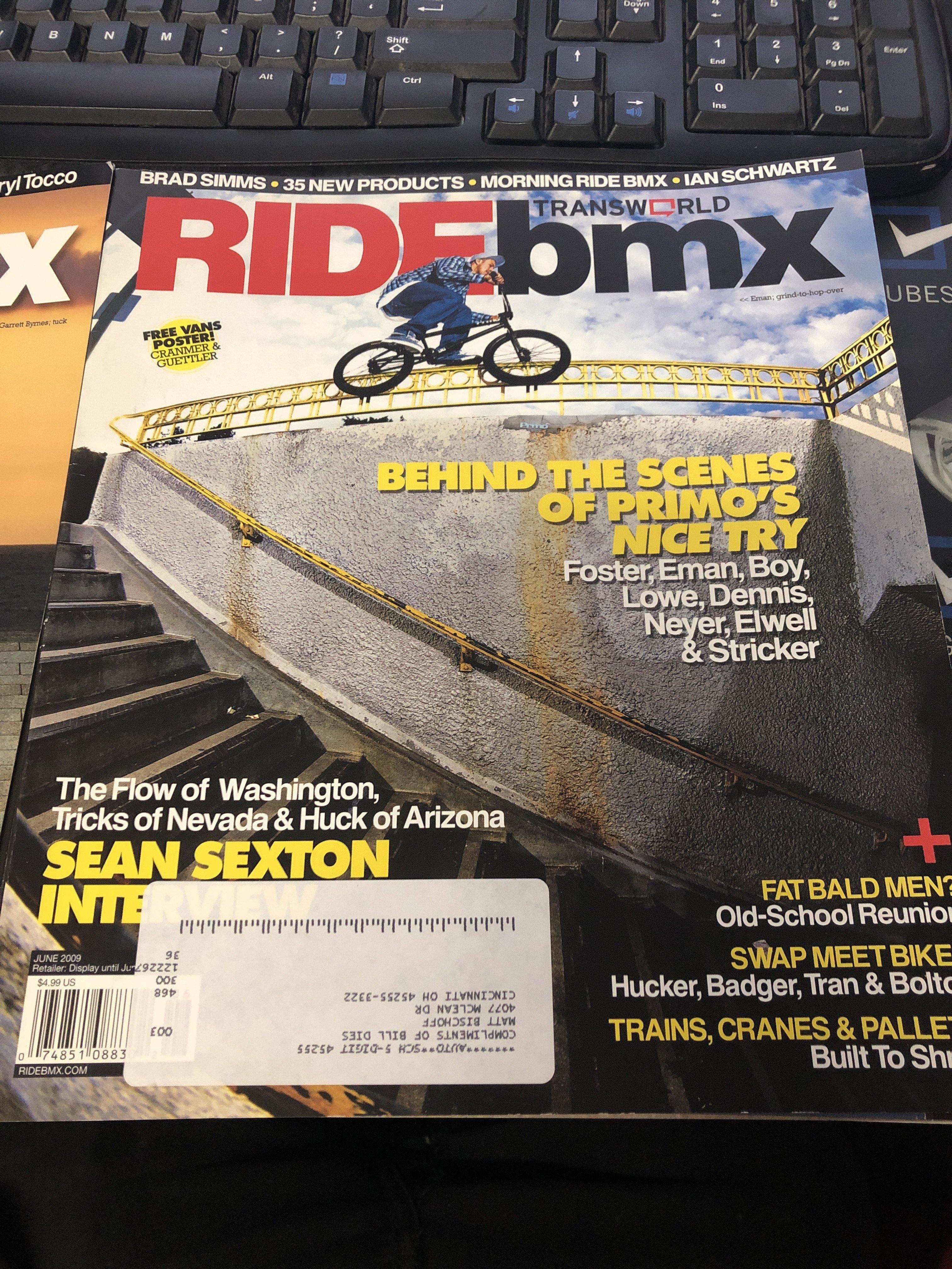 Ride BMX Magazine back issues 2009 - Image 7