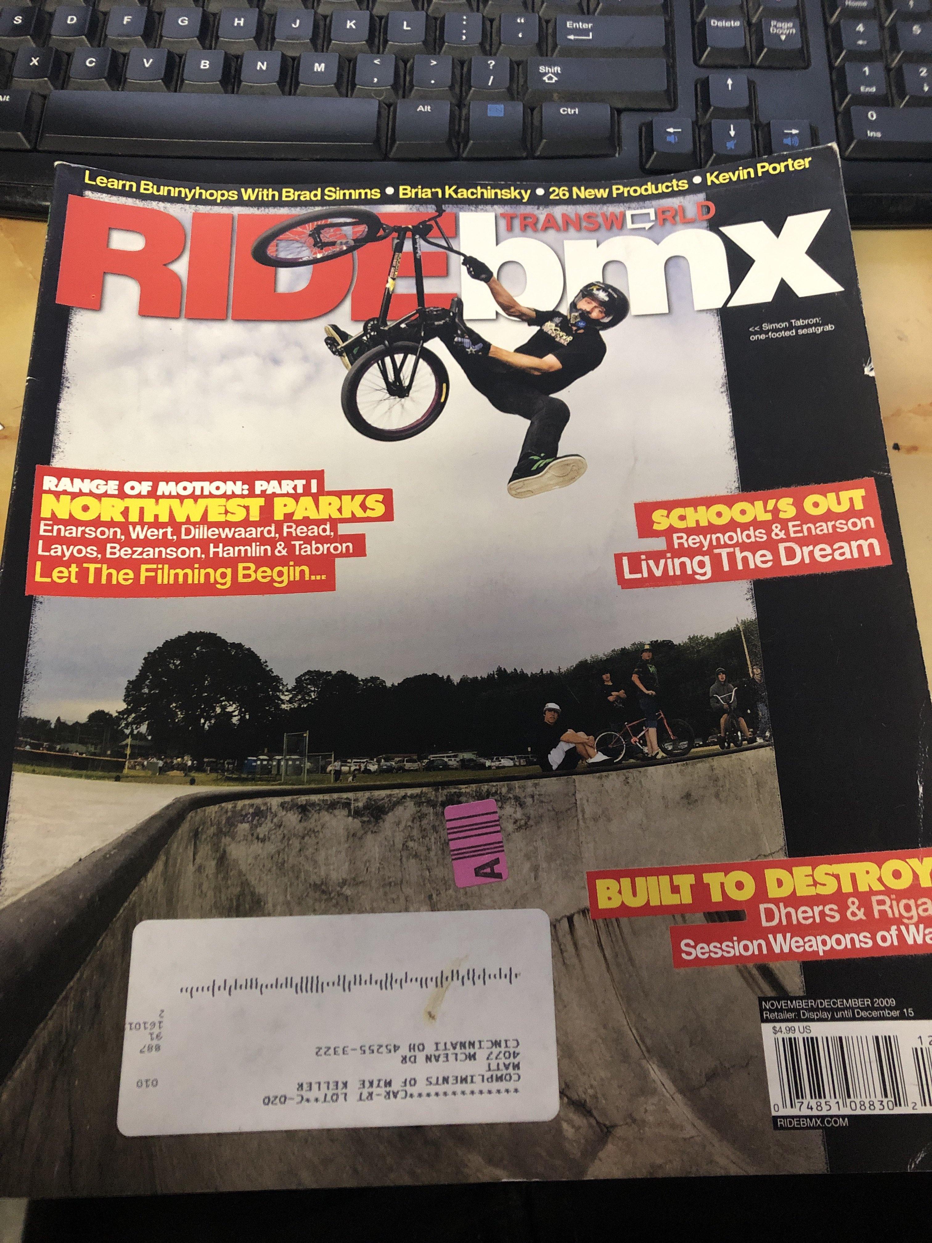 Ride BMX Magazine back issues 2009 - Image 8