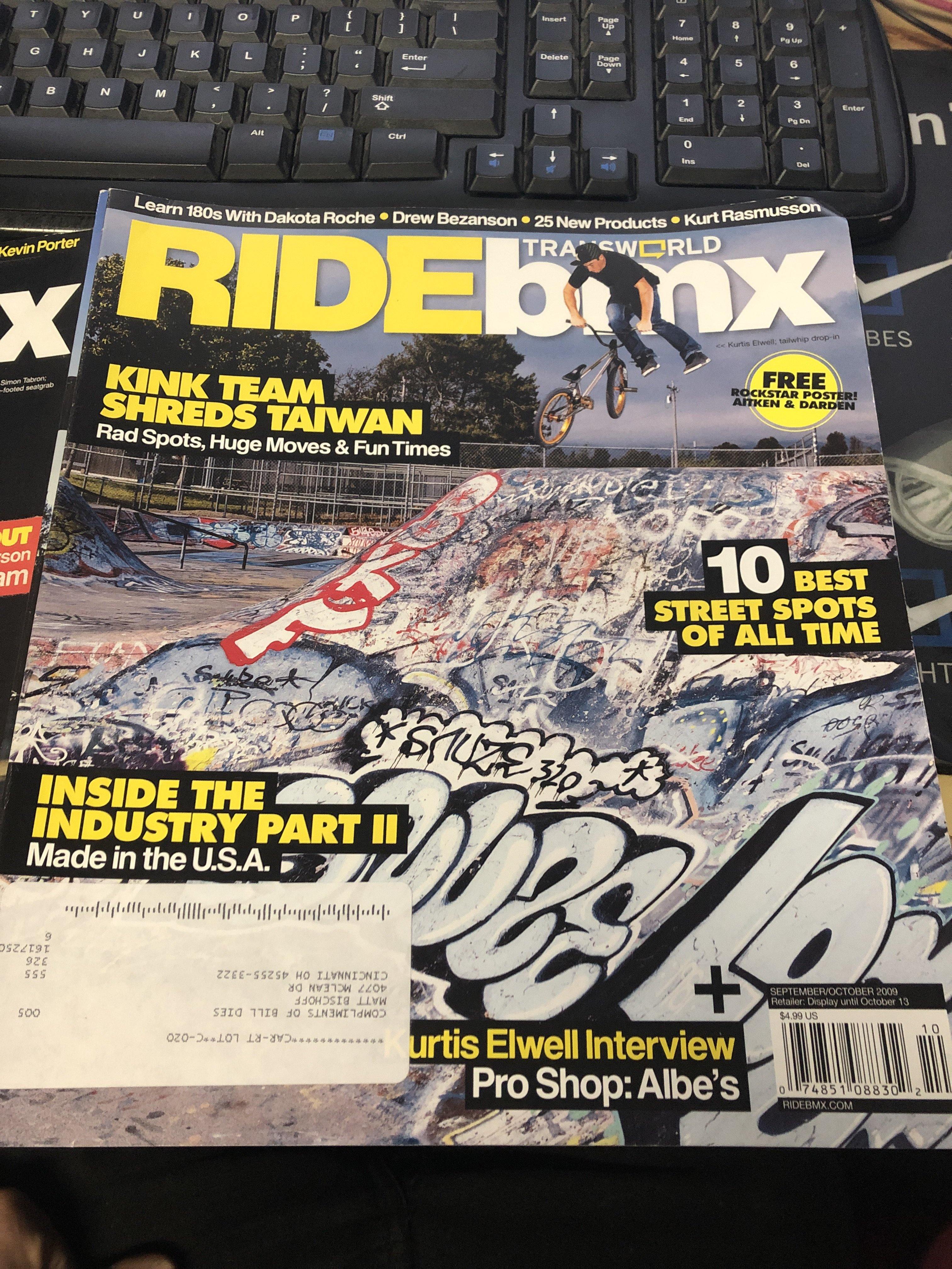 Ride BMX Magazine back issues 2009 - Image 9