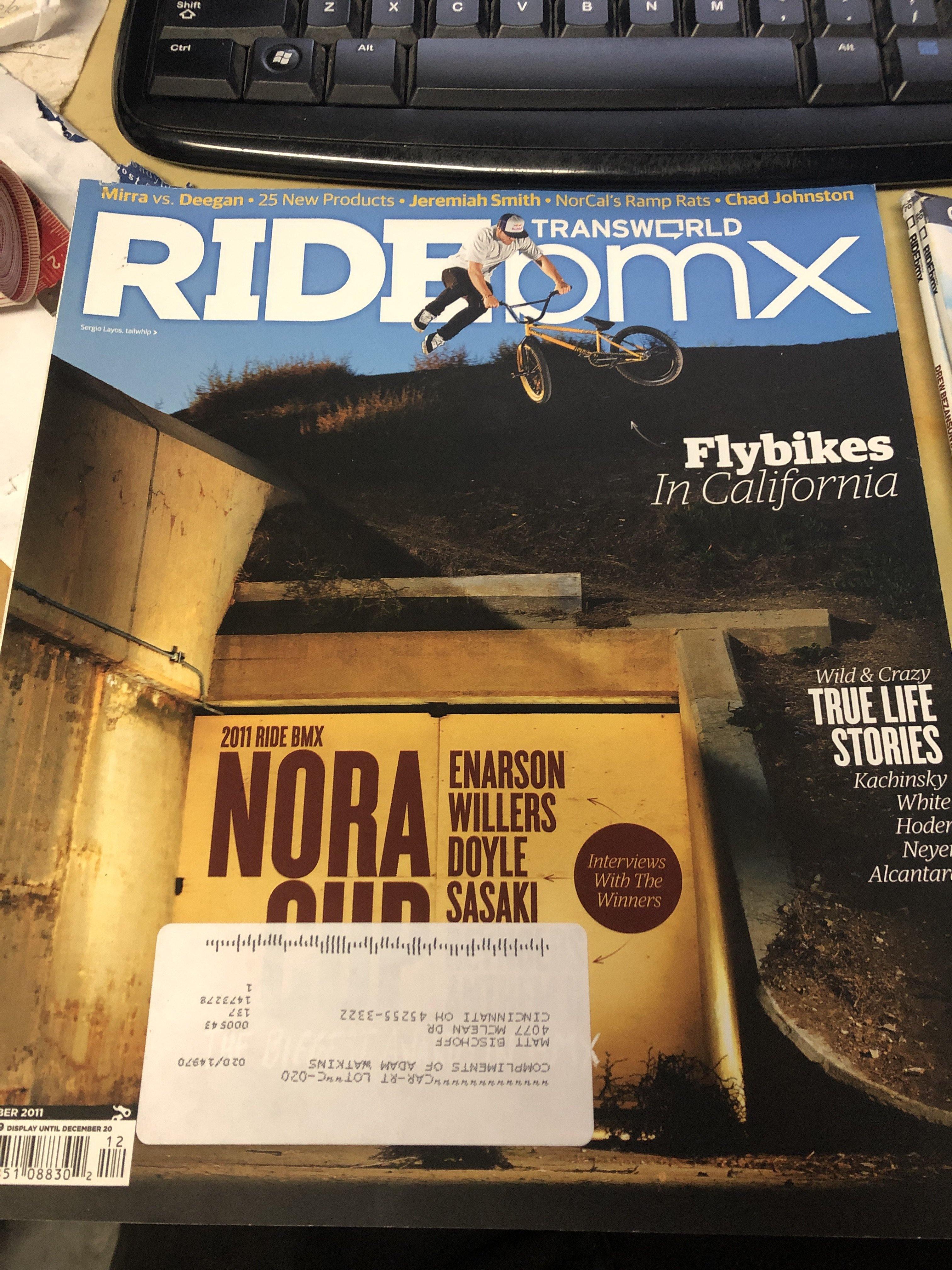 Ride BMX Magazine back issues 2011 - Image 4