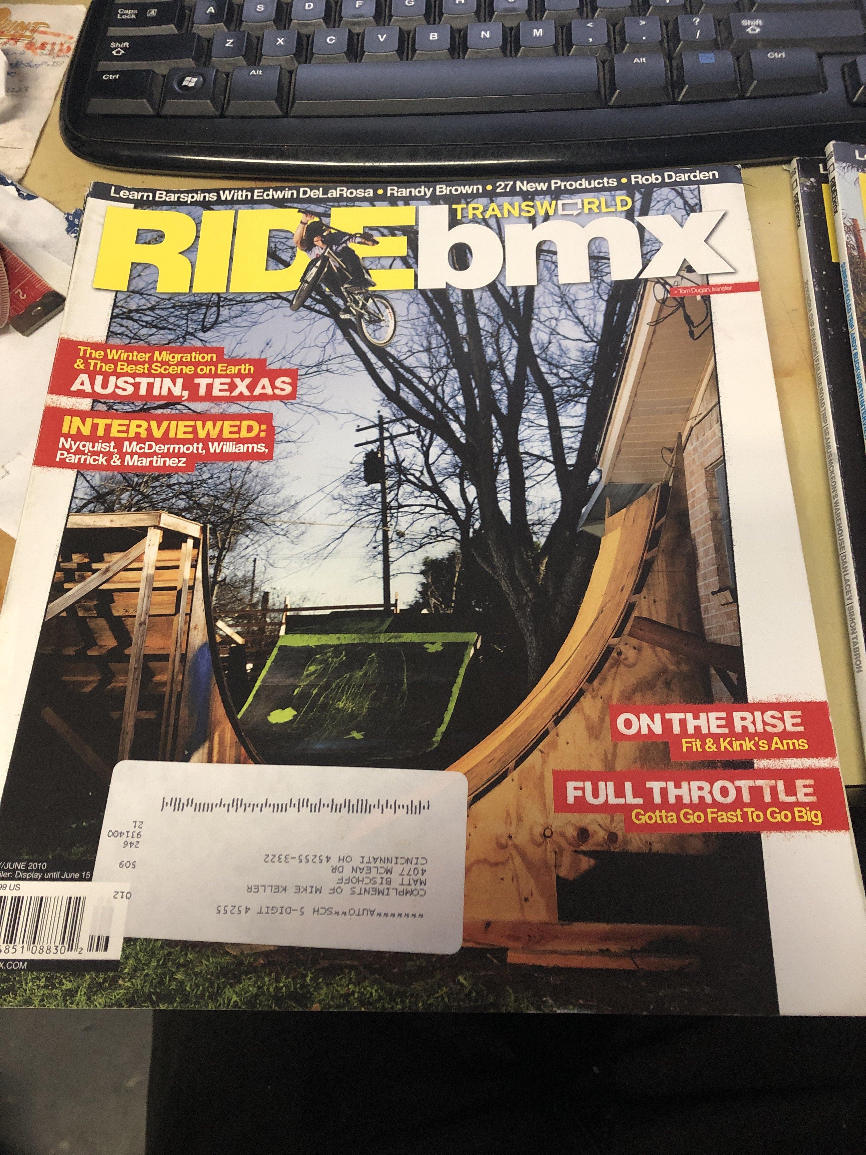 Ride BMX Magazine Back issues 2010 - Image 4