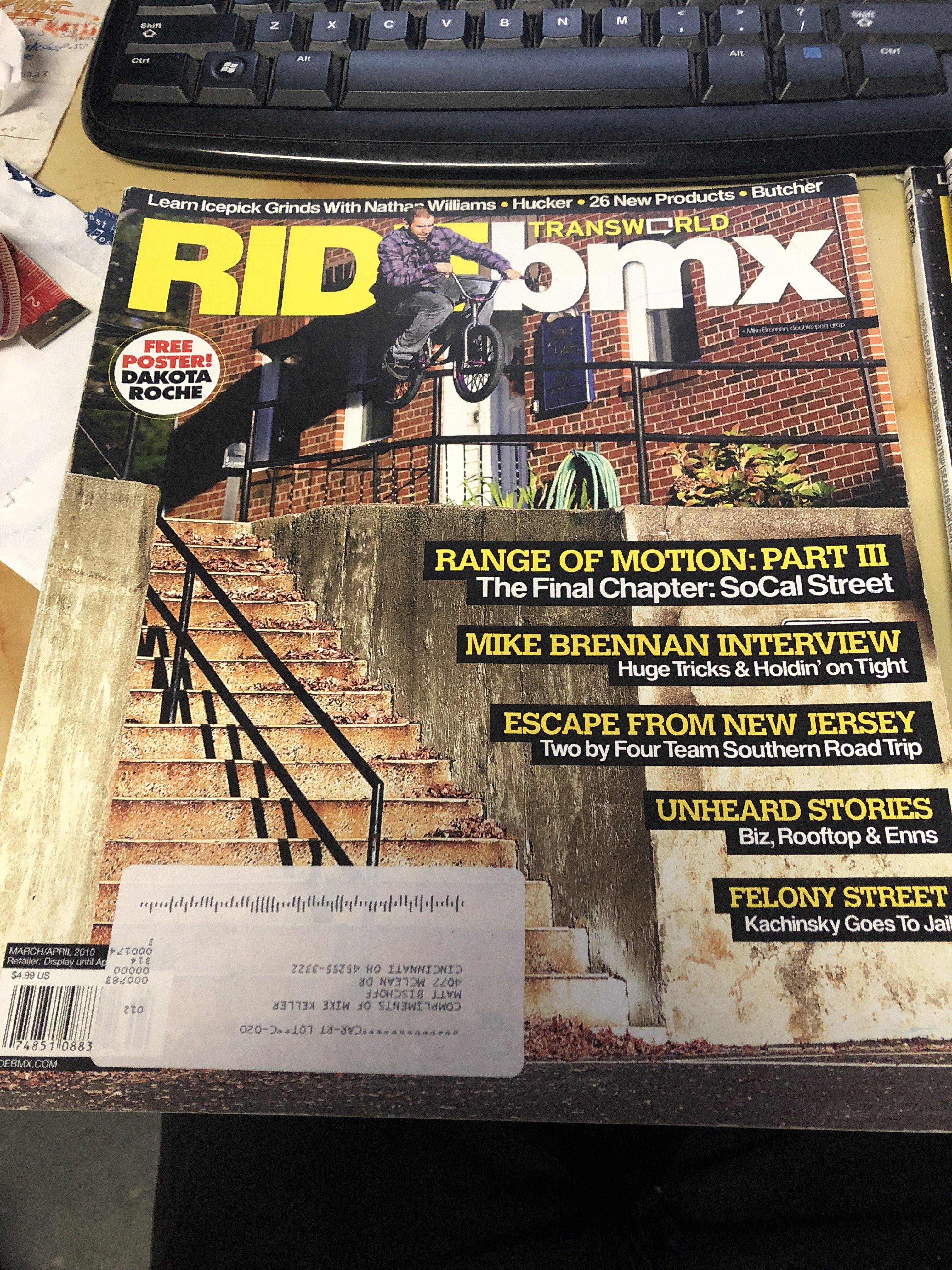 Ride BMX Magazine Back issues 2010 - Image 5