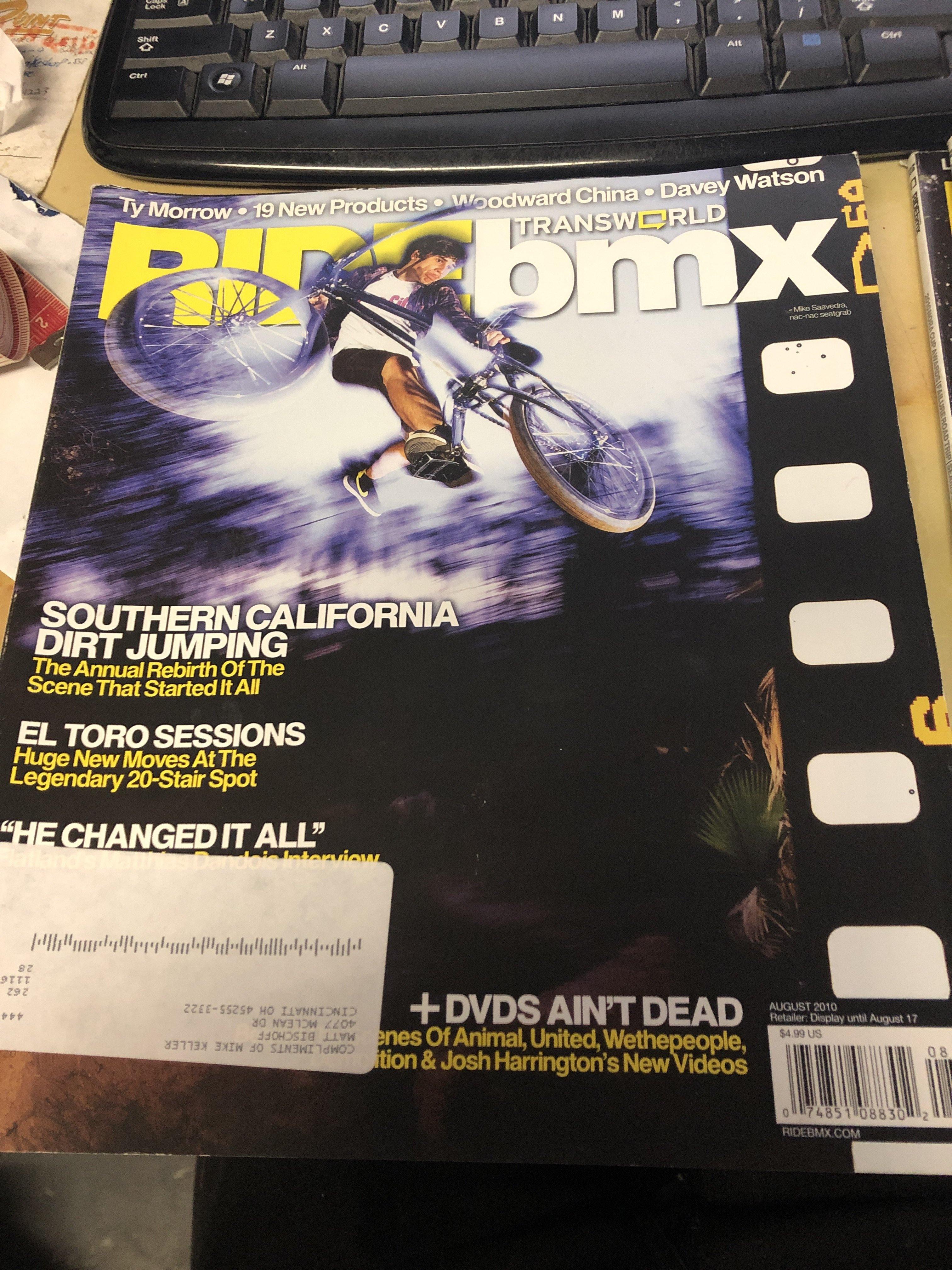 Ride BMX Magazine Back issues 2010 - Image 6