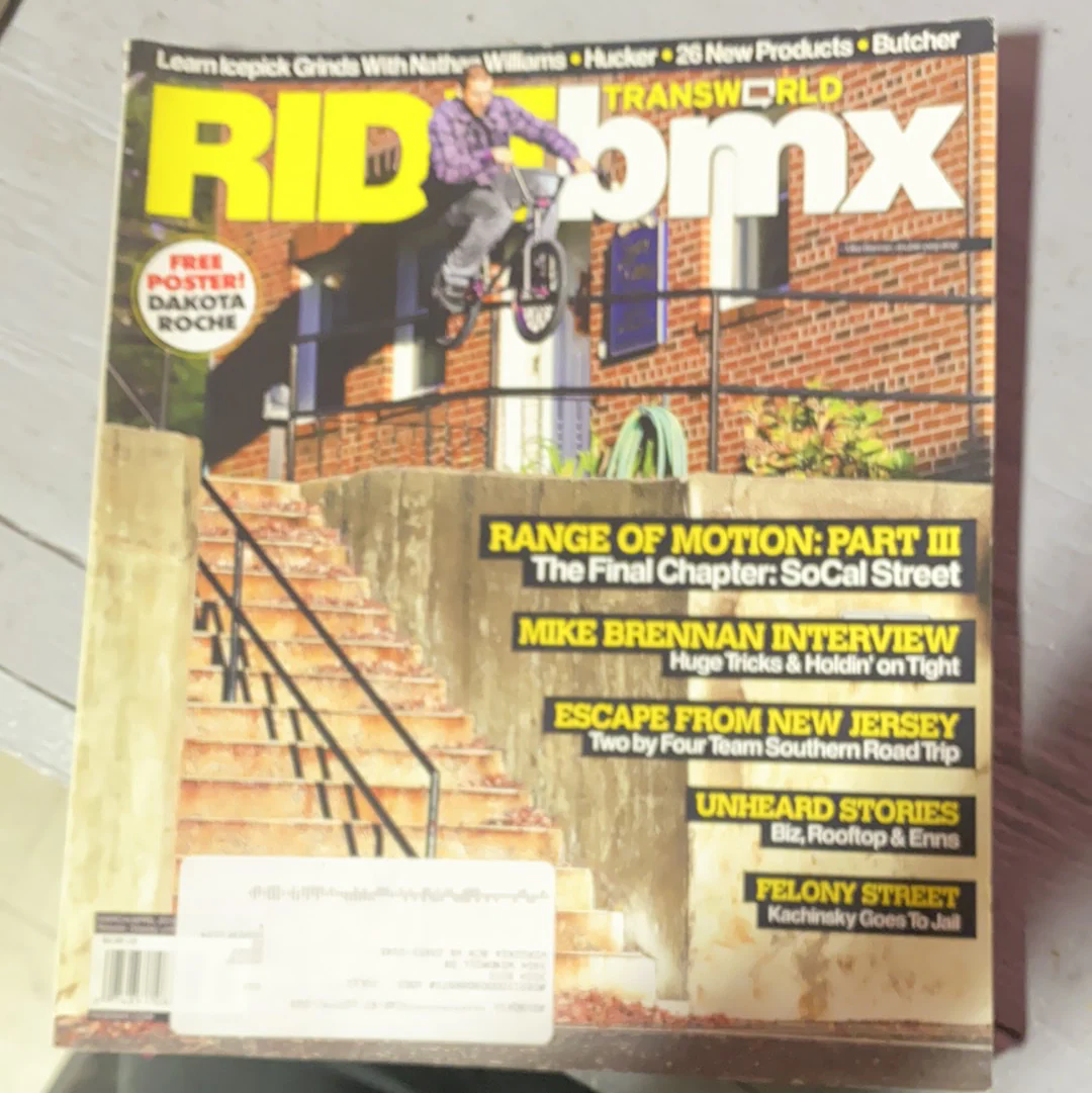 Ride BMX Magazine Back issues 2010 - Image 9