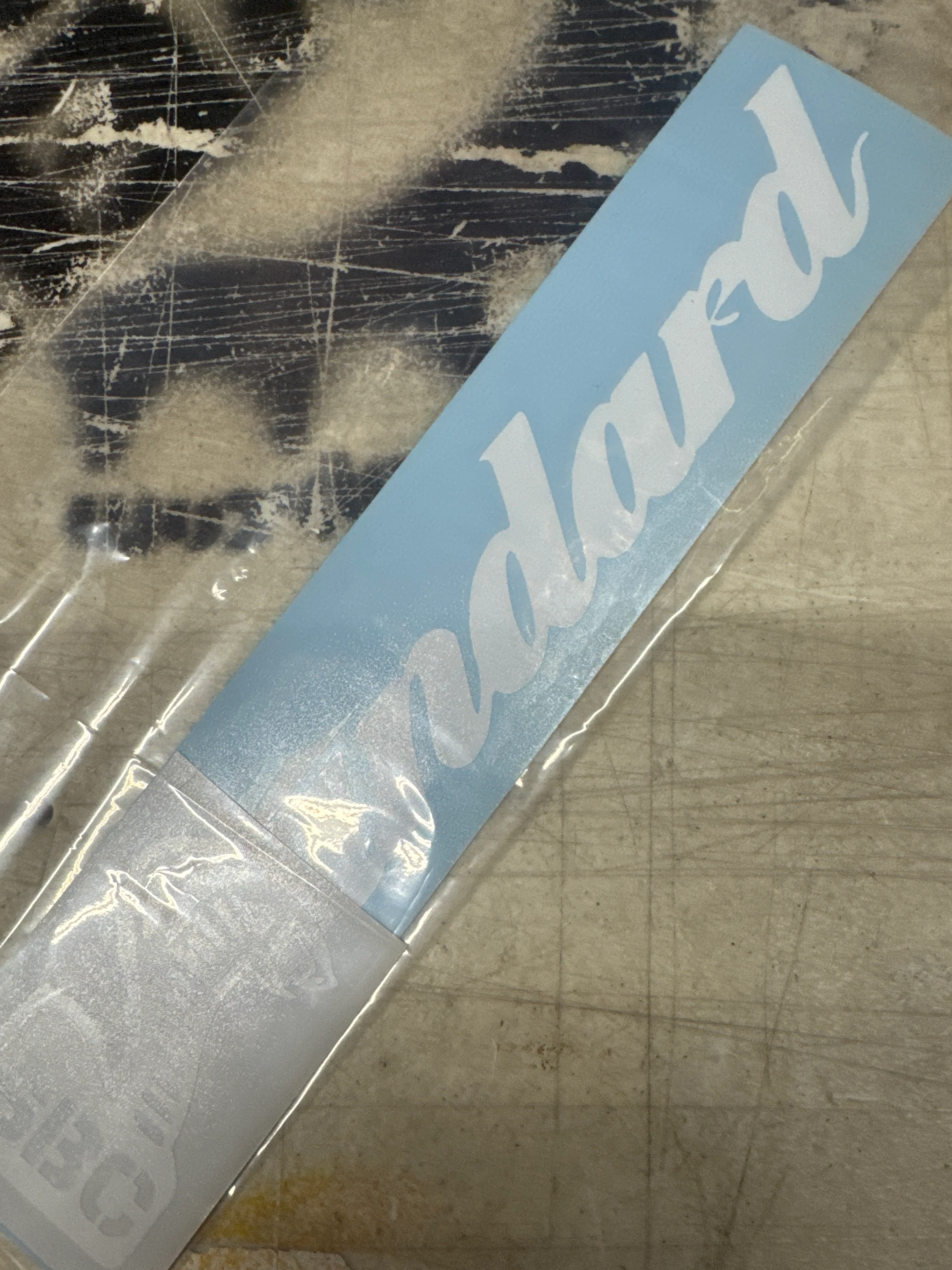 Standard byke Frame script sticker kit - Image 3