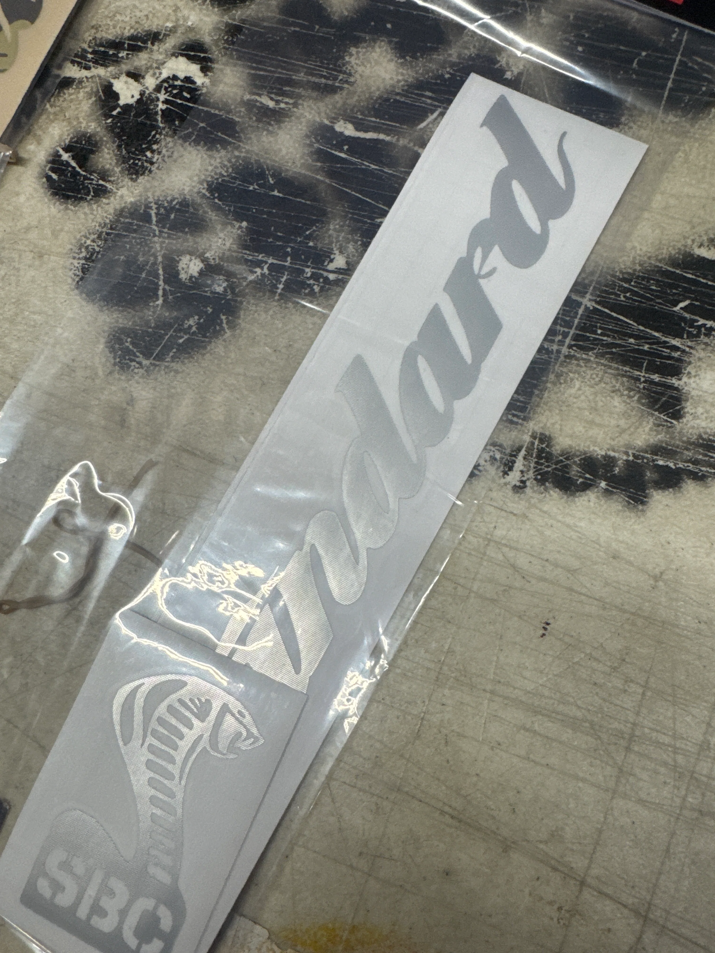 Standard byke Frame script sticker kit - Image 5