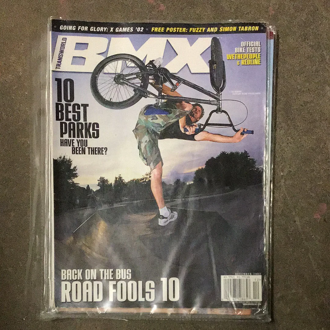 Transworld bmx magazine back issues 2002 - Image 10