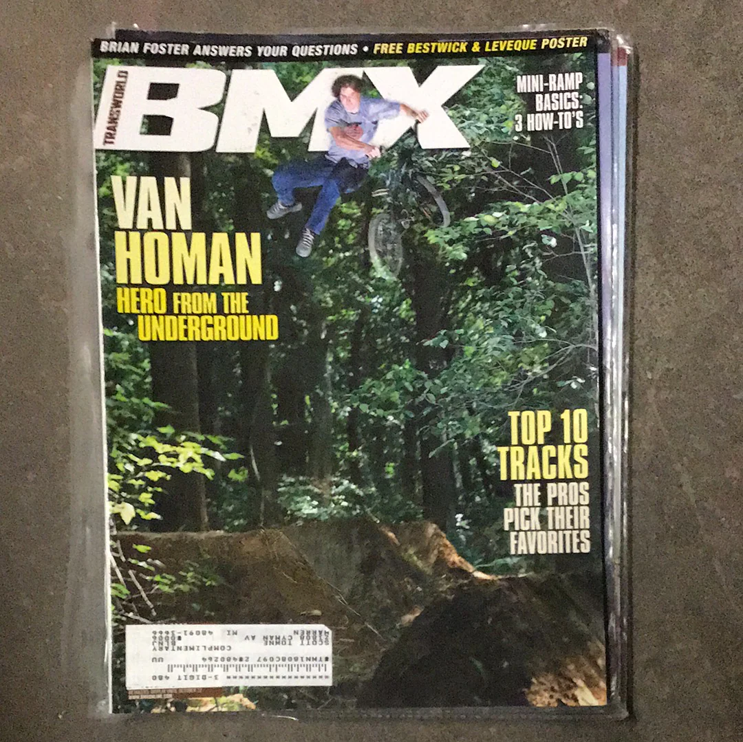 Transworld bmx magazine back issues 2002 - Image 11