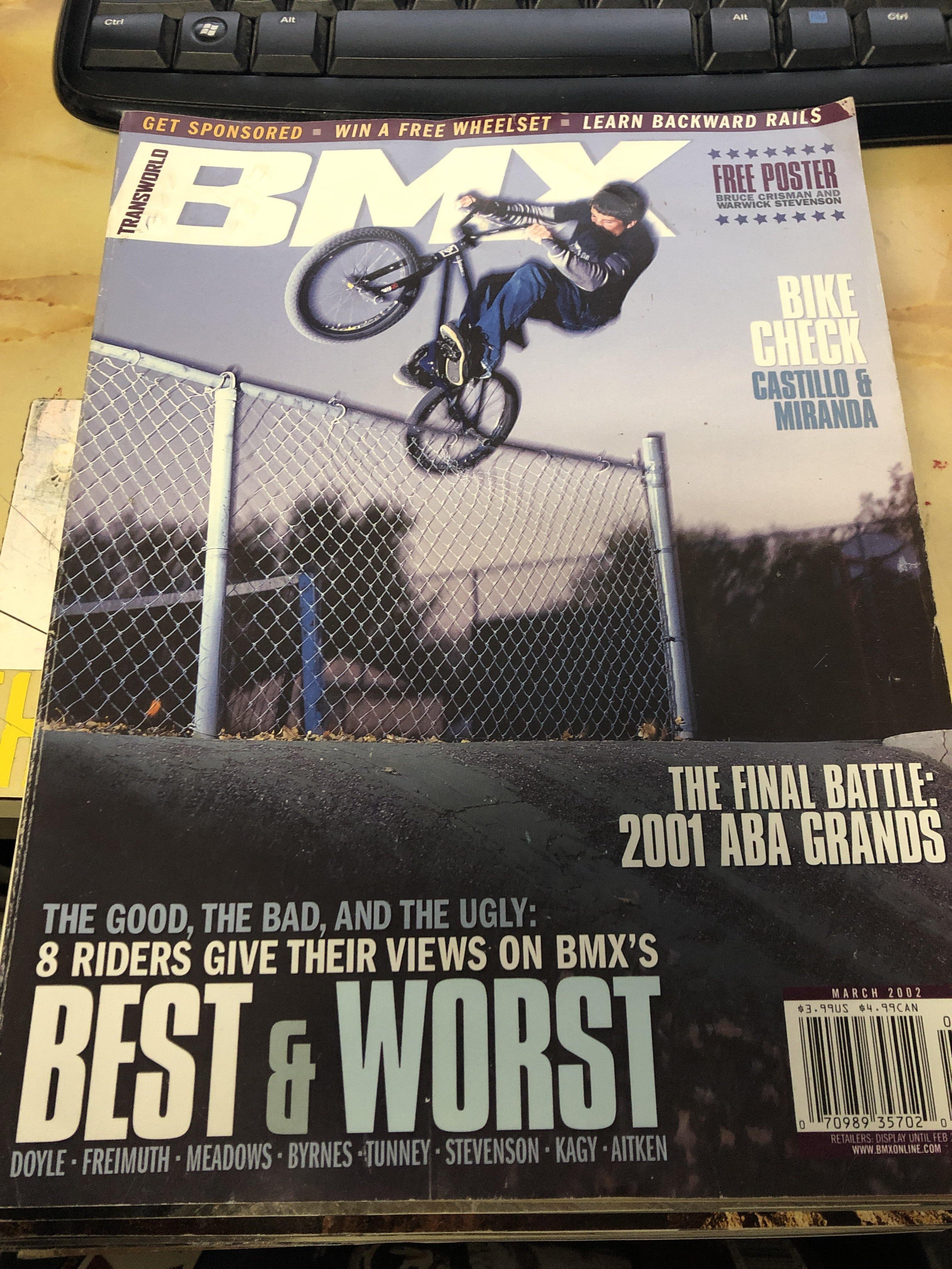 Transworld bmx magazine back issues 2002 - Image 3