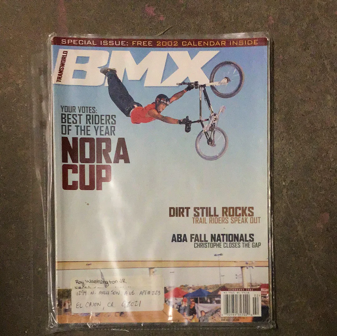Transworld bmx magazine back issues 2002 - Image 9